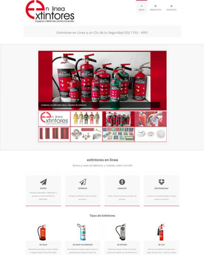 Extintores en linea